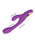 Bora G-Spot Tapping Rabbit Vibrator - Purple