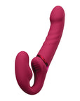 Lovense Lapis Vibrating Strapless Strap On - Pink