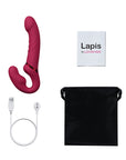 Lovense Lapis Vibrating Strapless Strap On - Pink