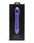 Hand holding a waterproof vibrator, perfect for bath or shower use.