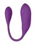 lose-up of purple Blaze Triumph, showcasing soft silicone texture and contoured shape.