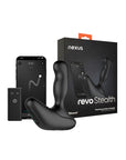 Nexus Revo Stealth App Enabled Rotating & Vibrating Prostate Massager - Black