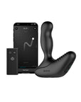 Nexus Revo Stealth App Enabled Rotating & Vibrating Prostate Massager - Black