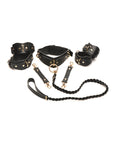 Treat yourself to unforgettable experiences with the Bedroom Bless Lover's Restraint Set in Black.