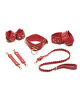 Unlock new realms of passion with the Bedroom Bless Lover's Restraint Set Red