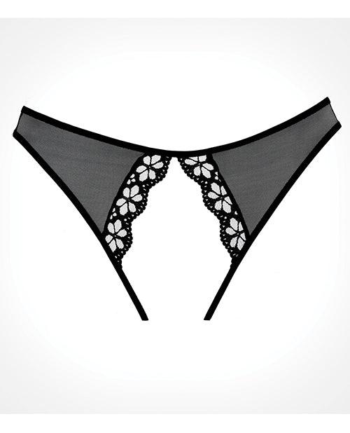 Adore Mirabelle Plum Panty Black O/s - Realvibes