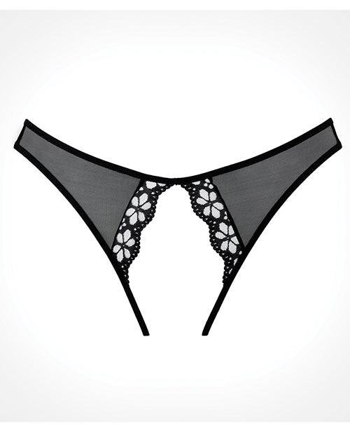 Adore Mirabelle Plum Panty Black O/s - Realvibes