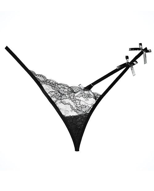 Adore Pixie Panty Black (One-Size) - Realvibes