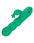 The teasing triple tickler uses a powerful vibration motor to deliver blissful external stimulation.