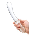 Glas 9" Classic Curved Dual Ended Dildo Curved Shaft for Targeted Pleasure