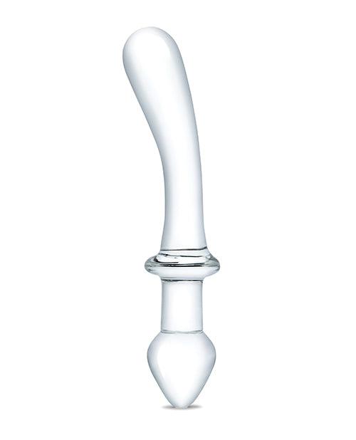 Glas 9" Classic Curved Dual Ended Dildo with Curved Shaft for Targeted Pleasure