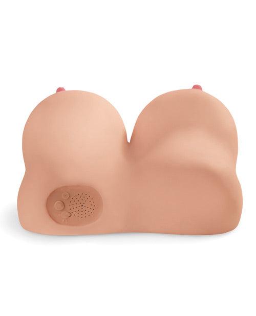 Explore ultimate pleasure with this realistic and interactive titty fuck masturbator from Realvibes.co.