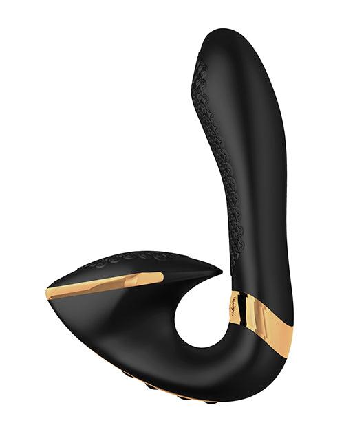 Black Shunga Soyo Intimate Massager with Powerful Vibrations for Sensational Stimulation
