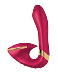Raspberry Colored Shunga Soyo Intimate Massager with Powerful Vibrations for Sensational Stimulation