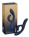 We-Vibe Nova 2 Flexible Rabbit - Customizable pleasure with flexible shaft and clitoral stimulator, whisper-quiet motor, and waterproof design.