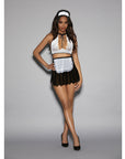 Euphoria French Maid W-headpiece Black-white O-s
