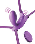 Fantasy For Her Ultimate G-spot Butterfly Strap On - Purple