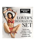 Experience sensual exploration with the Bedroom Bless Lover's Restraint Set - Your gateway to intimate play!