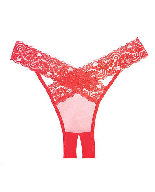 The Adore Sheer & Lace Desire Panty reveals just enough to tantalize the senses.
