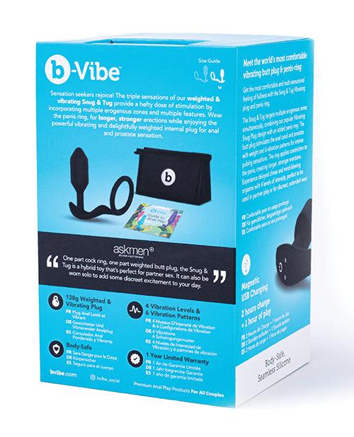 Experience Exhilarating journey of pleasure with the B-vibe Vibrating Snug & Tug