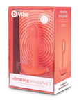 B-vibe Vibrating Snug Plug - Small Orange - Realvibes