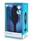 B-vibe Vibrating Snug Plug - Xxlarge Black - Realvibes