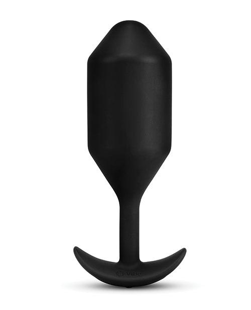 B-vibe Vibrating Snug Plug - Xxlarge Black - Realvibes