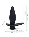 This anal plug is suitable for both beginners and experienced users. 