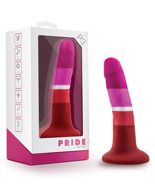 Blush Avant P3 Lesbian Pride Silicone Dong 