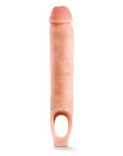 Elevate Your Pleasure with the Blush Performance Plus 11.5" Silicone Cock Sheath Penis Extender
