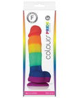 Colours Pride Edition 5" Dong W-suction Cup - Realvibes