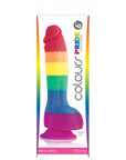 Colours Pride Edition 6" Dong W-suction Cup - Realvibes