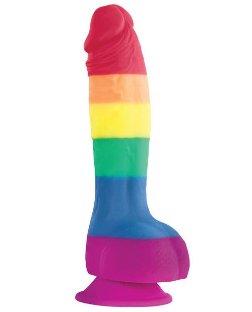 Colours Pride Edition 6" Dong W-suction Cup - Realvibes