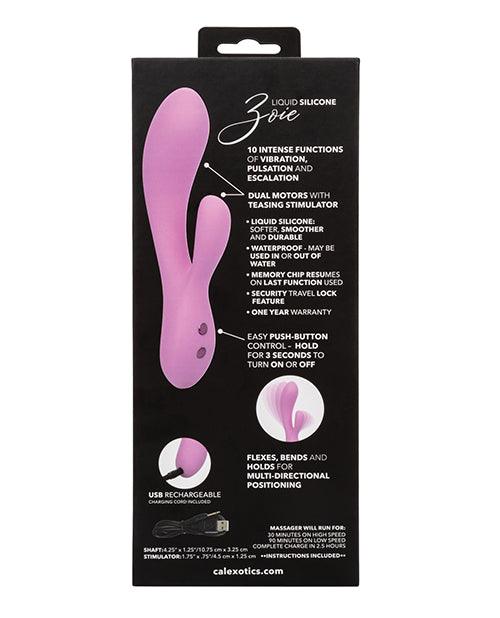Contour Zoie Flexible Dual Massager Back of Box