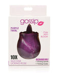 Curve Toys Gossip Licking Rose - Experience incredible oral stimulation. Discover new pleasure sensations. Shop now at Realvibes.co.