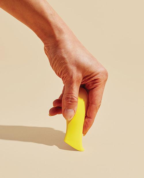 Dame Kip Soft Discreet Yellow Vibrator