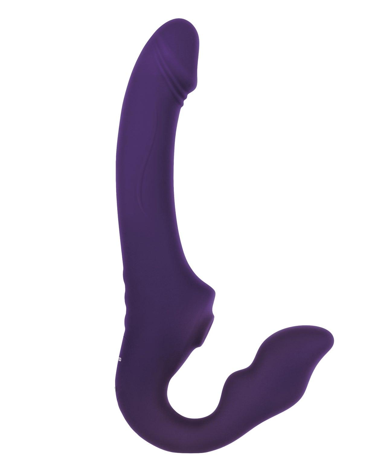 Evolved 2 Become 1 Strapless Strap On - Purple - Realvibes