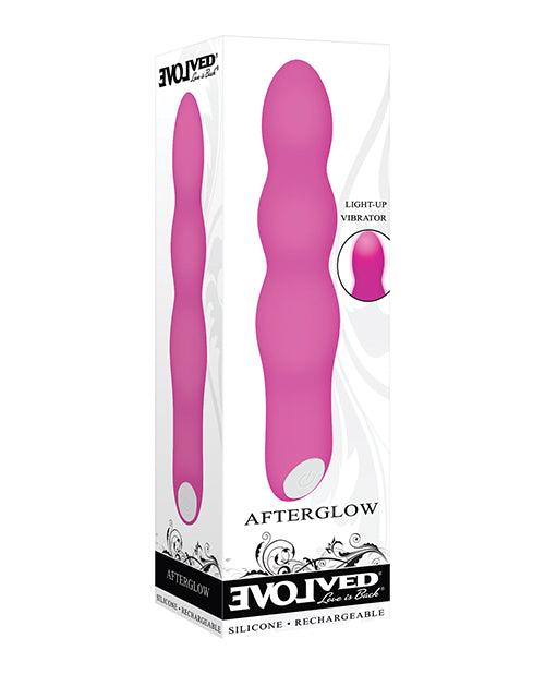 Evolved Afterglow Light Up Vibrator - Pink - Realvibes