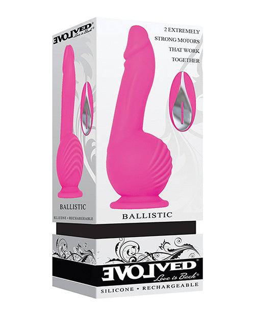 Evolved Ballistic Dildo - Pink - Realvibes