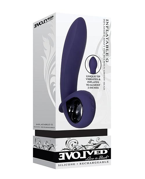 Evolved Inflatable G Rechargeable Vibrator Box