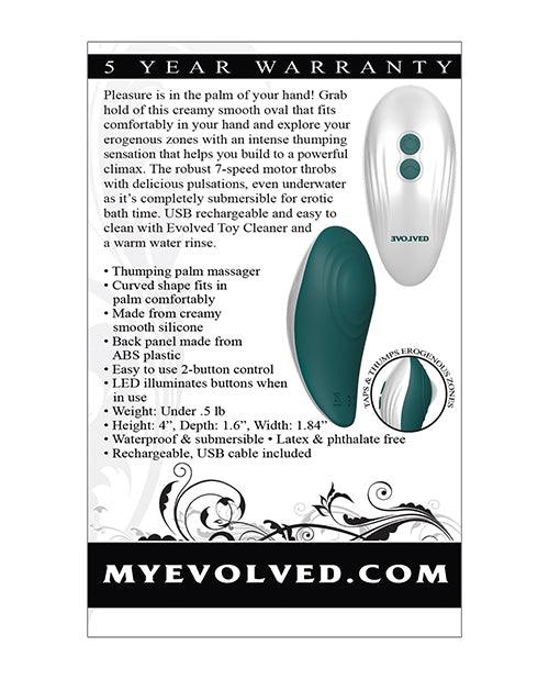 Evolved Palm Pleasure - Teal - Realvibes