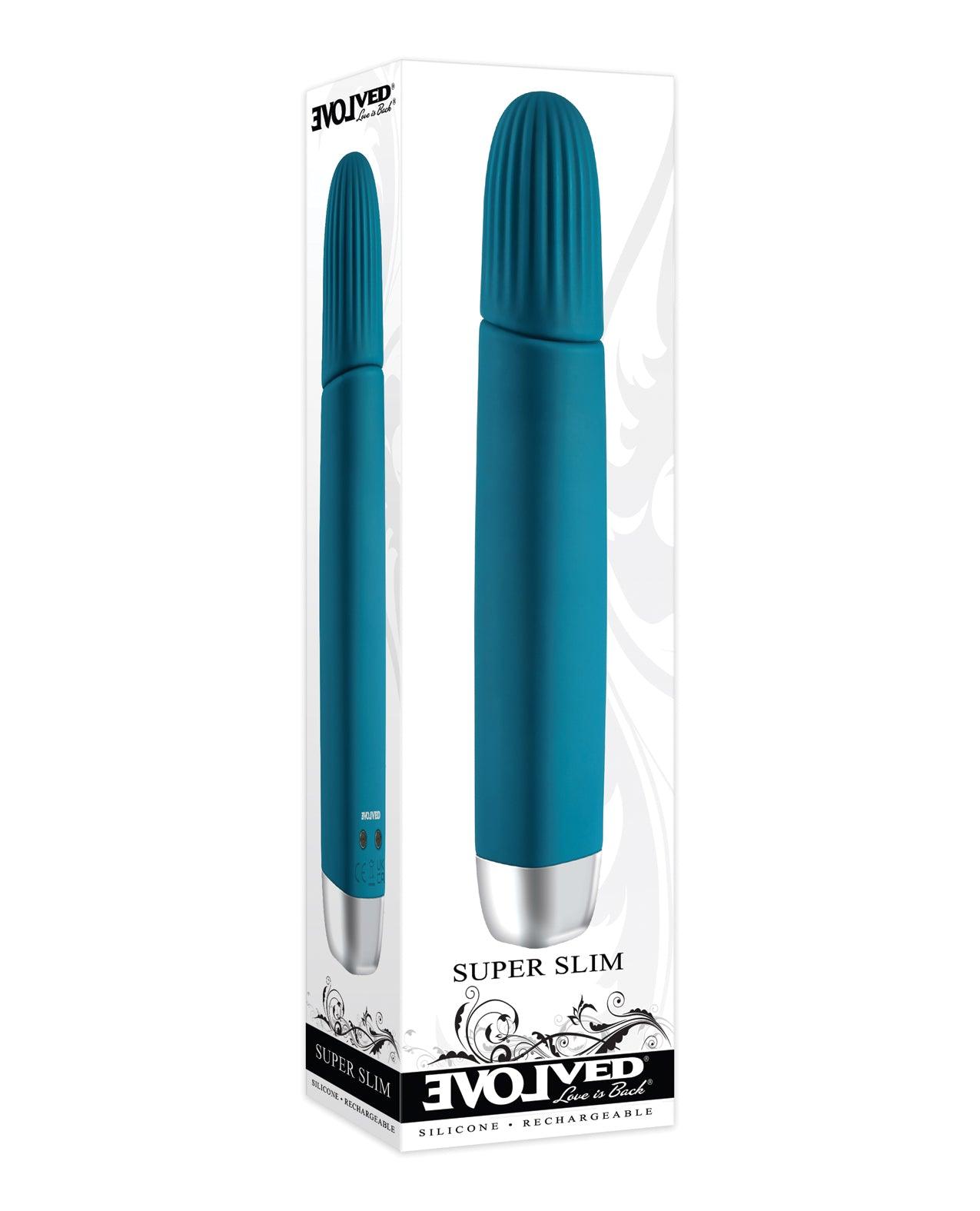 Evolved Super Slim Wand - Teal - Realvibes
