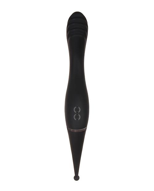 Evolved Tantalizing Teaser Dual End Vibrator - Black - Realvibes