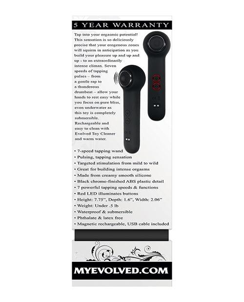 Evolved Tap Dance Tapping Wand - Black - Realvibes