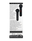 Evolved Tap Dance Tapping Wand - Black - Realvibes
