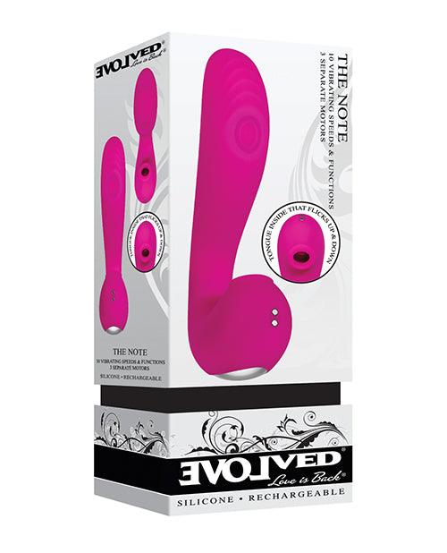 Evolved The Note Thumping Licking Vibe- Pink - Realvibes
