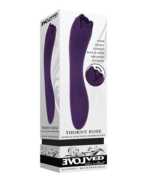 Evolved Thorny Rose Dual End Massager - Purple - Realvibes