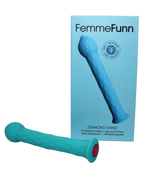 Femme Funn Diamond Wand - Turquoise/Black/Purple - Realvibes