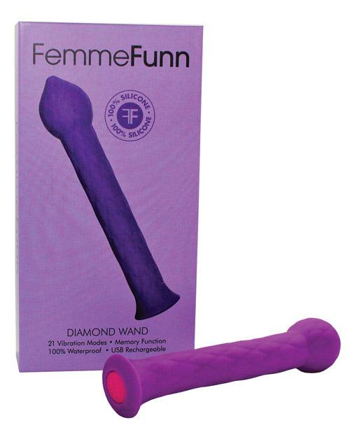Femme Funn Diamond Wand - Turquoise/Black/Purple - Realvibes