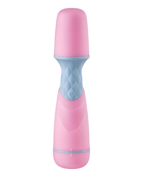 Femme Funn Ffix Mini Wand - Compact and powerful pink wand vibrator for intense and versatile stimulation